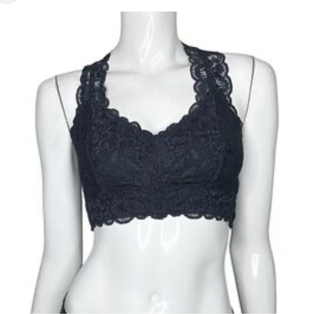 Serra Black Lace Bralette